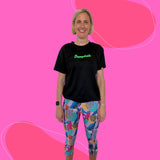 ''We like to party'' capri leggings