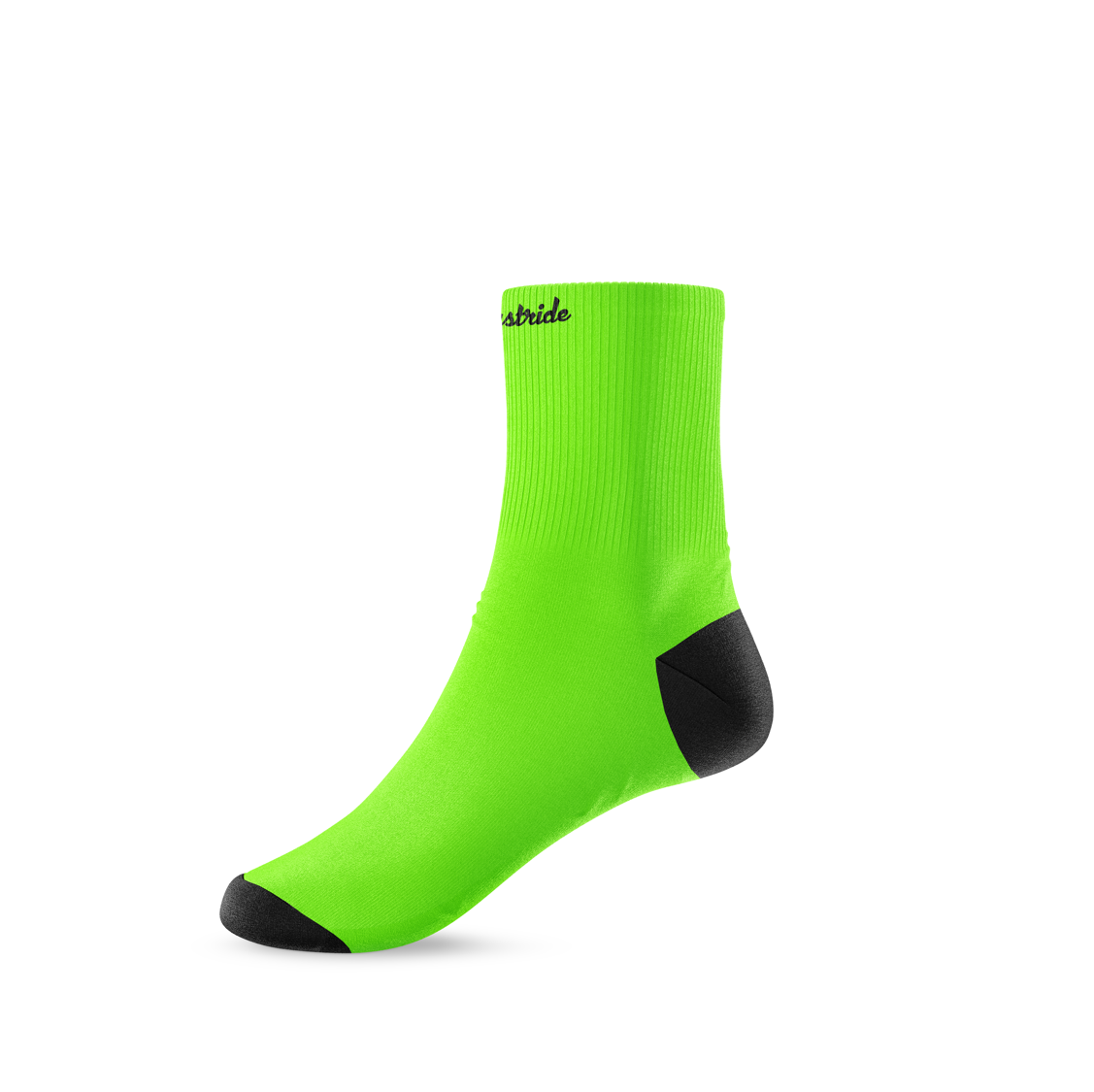 ''Basic b*tch" green mid socks