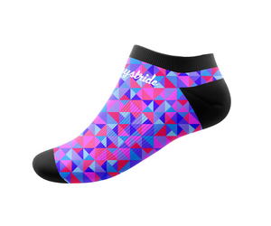 ''Hexy geomexy'' ankle socks