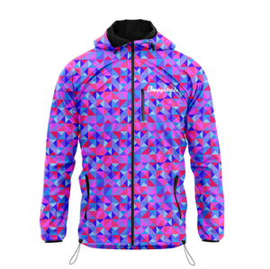 "Hexy geomexy" waterproof jacket