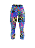 ''Get spotted" wild tribe capri leggings