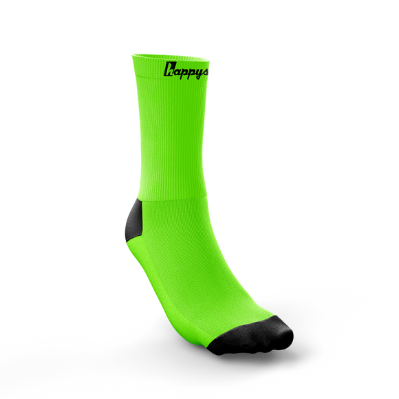 ''Basic b*tch'' green crew socks