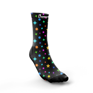 'Stars in your eyes" crew socks