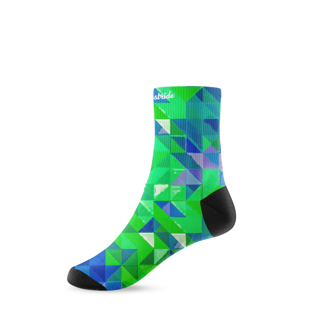 ''Neo geometric"  mid socks