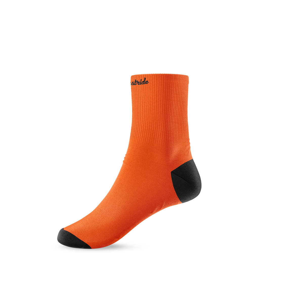 ''Basic b*tch" orange mid socks