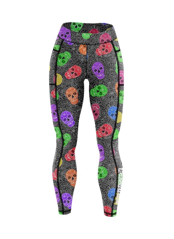 The Tie Dye Skull Leggings Giveaway – Entry has closed! – Death By Squats