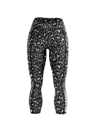 Womens Black Leopard Spots Capri Leggings – Found By Me - Everyday Clothing  & Accessories